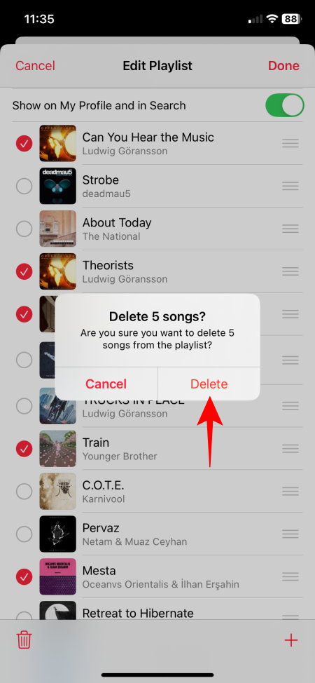 How to Bulk Delete Music on iPhone